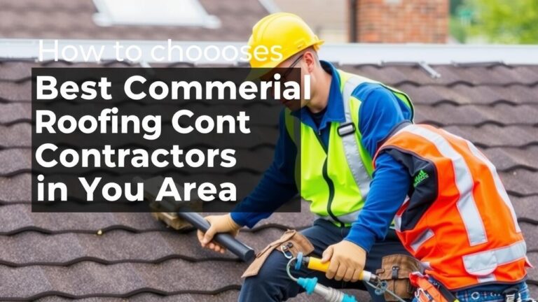 How to Choose the Best Commercial Roofing Contractors in Your Area